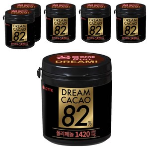 롯데웰푸드 드림카카오 82%, 86g, 6개