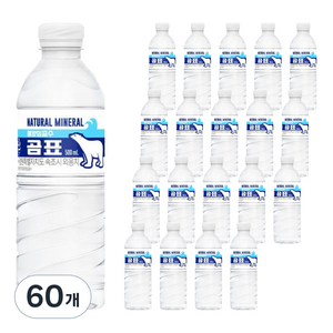 곰표 해양심층수, 500ml, 60개