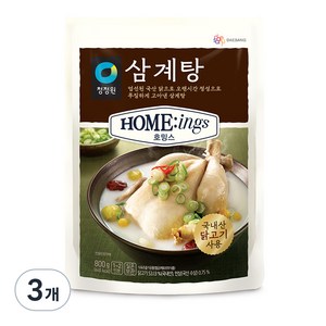 호밍스 삼계탕, 800g, 3개