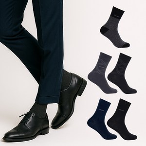 레노마 남성용 정장 혼합 양말 6족 ASST