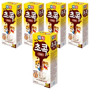 제티 초콕 초코 스트로우