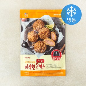 목우촌 두번 튀겨 더욱 바삭한 한입돈까스 (냉동), 500g, 1개