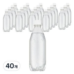 라인바싸 플레인 탄산수 무라벨, 500ml, 40개