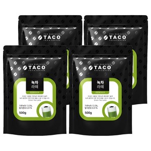 타코 녹차라떼 분말