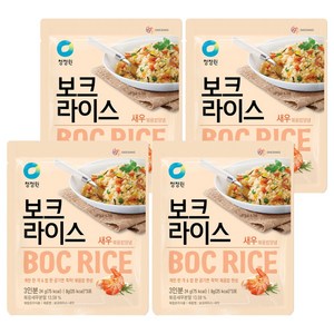 청정원 보크라이스 새우, 24g, 4개