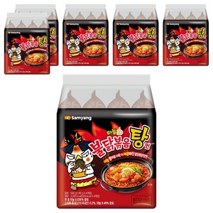 삼양 불닭볶음탕면 145g, 24개, (4개입 X 6팩)