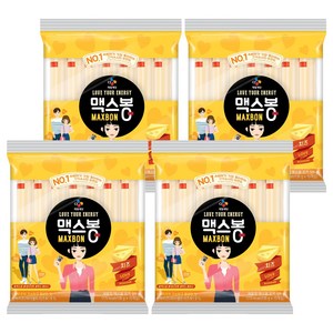 맥스봉 치즈 15p, 525g, 4개