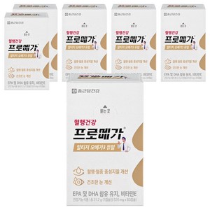 종근당건강 프로메가 알티지 오메가3 듀얼, 60정, 6개