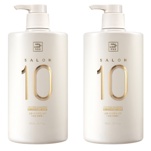 미쟝센 살롱 10 단백질 샴푸 손상 모발용, 990ml, 2개