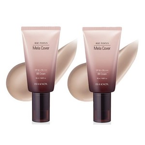 이자녹스 에이지 포커스 멜라 커버 비비크림 SPF50+ PA++++, 50ml, 2개