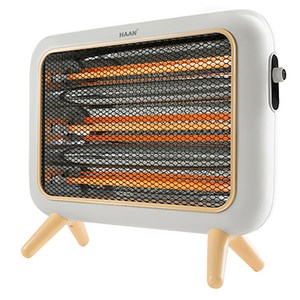 한경희생활과학 뉴트로 3단 석영관 전기히터