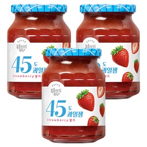 복음자리 45도 과일잼 딸기, 350g, 4개