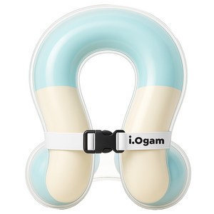 아이오감 넥튜브 유아구명조끼, 블루, S, 1개