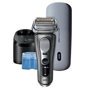 BRAUN 시리즈 9 PRO+ 울트라 씬 전기면도기 + 파워 케이스