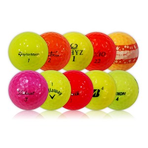 로스트볼 WSD 1등급 랜덤구성, 혼합색상, 10개입, 1세트