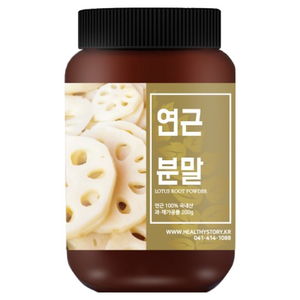 건강스토리 국내산 연근 분말, 200g, 1개