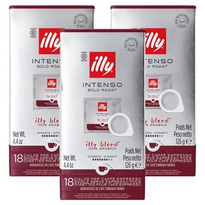 일리 볼드 로스트 파드 캡슐커피, 7g, 18개입, 3개