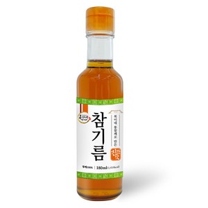 복이네먹거리 통깨로 만든 진한맛 참기름, 180ml, 1개