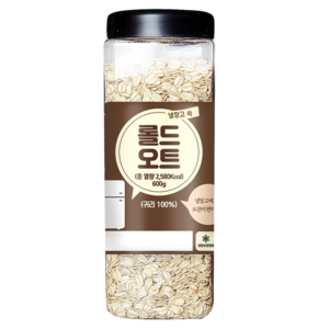 냉장고쏙 롤드 오트, 600g, 1개