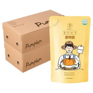 푸릇담 젊은농부 호박즙, 3L, 2개