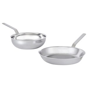 스테니 인덕션 통5중 스테인리스 프라이팬 세트 2개