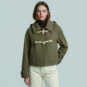 온앤온 여성용 탈착 후드 토글 크롭 점퍼 NEW3WM913