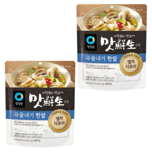 맛선생 멸치디포리 국물내기 한알, 160g, 2개