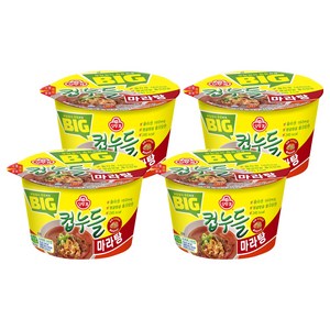 오뚜기 빅컵누들 마라탕 용기 71.3g, 4개