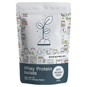 푸른빈 WPI 분리 유청단백 분말 가루, 300g, 1개