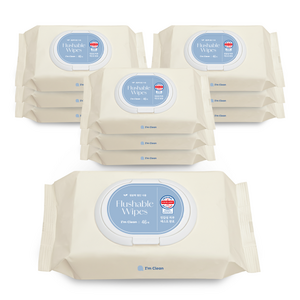 아임클린 저자극 비데 물티슈 캡형