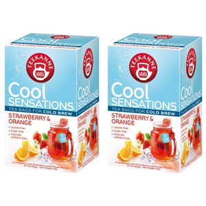 티칸 쿨 센세이션 스트로베리 앤 오렌지 아이스티