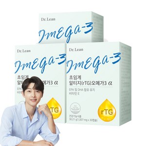 닥터린 초임계 알티지 오메가3 알파 30.21g, 30정, 3개