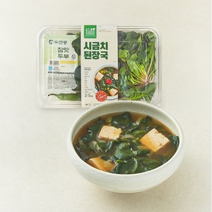 프레시밀 시금치 된장국, 520g, 1팩