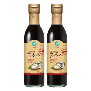청정원 프리미엄 굴소스, 500g, 2개