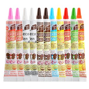 초콜릿 데코펜 11종 세트, 20g, 11개