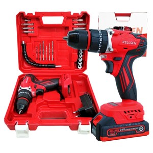디케이켈슨 무선 전동 드릴 공구 드라이버 세트 21V