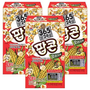 삼육오점이사 전자레인지용 팝콘 오리지날, 140g, 3개
