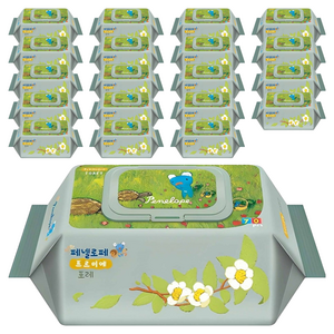 페넬로페 프르미에 포레 저자극 아기물티슈 캡형, 55g, 70매, 20개