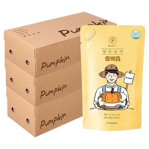 푸릇담 젊은농부 호박즙, 3L, 3개