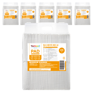 탐사 베이직 배변패드, M(40 x 50 ..., 100개입, 6개