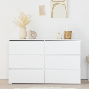 리디아 벨라 3단 와이드 서랍장 방문설치