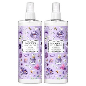 부케가르니 딥퍼퓸 섬유향수, 화이트머스크, 500ml, 2개