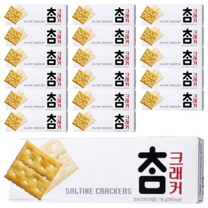 참크래커, 56g, 18개