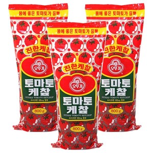 오뚜기 토마토케찹800g 케찹, 800g, 3개