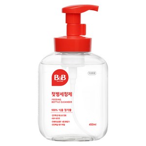 비앤비 젖병세정제 거품형, 450ml, 1개