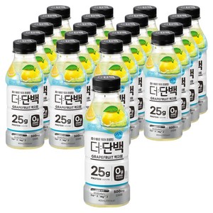 더단백 워터 프로틴 백자몽, 400ml, 20개