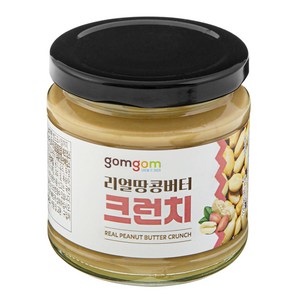 곰곰 리얼 땅콩버터 크런치, 230g, 1개