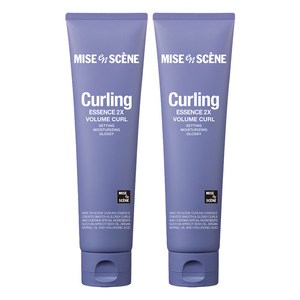 미쟝센 컬링 에센스 2X 볼륨 컬 크림, 150ml, 2개