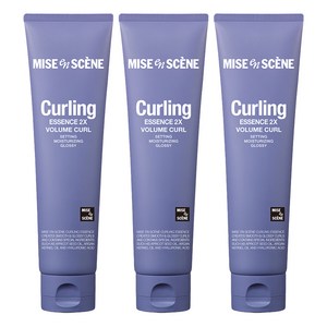 미쟝센 컬링 에센스 2X 볼륨 컬 크림, 150ml, 3개
