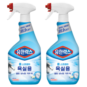 유한락스 욕실청소용 세정제, 600ml, 2개